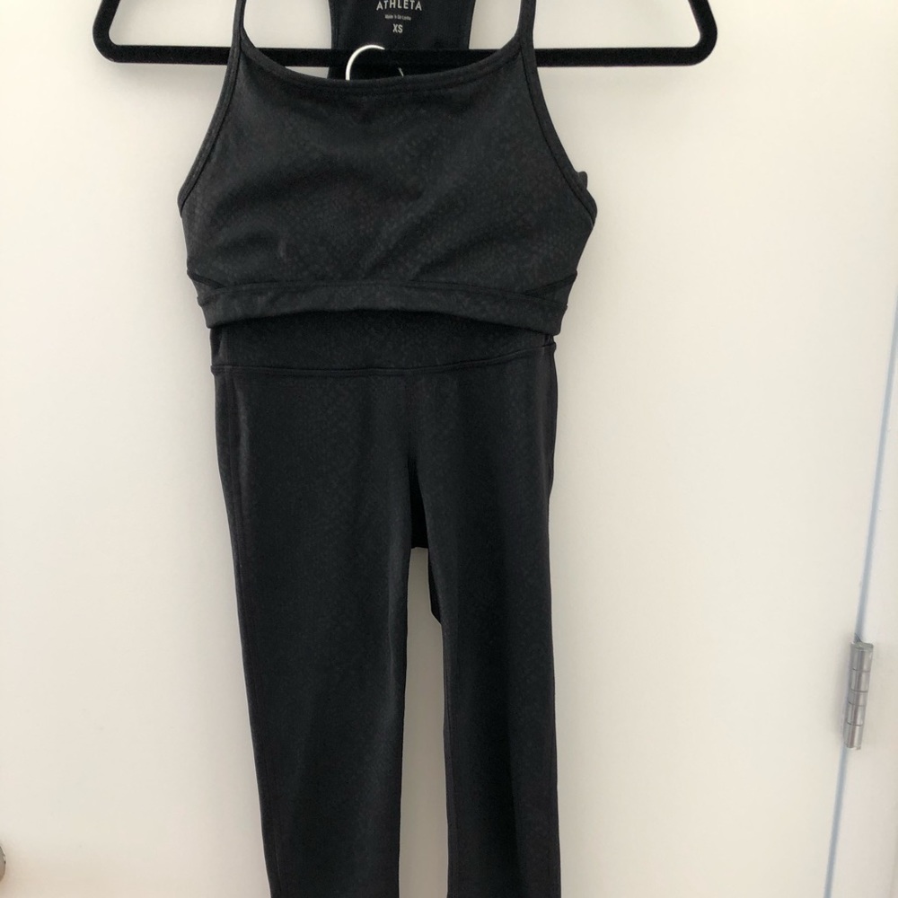 Athleta Revelation Tights Snakeprint Set - XS/XXS